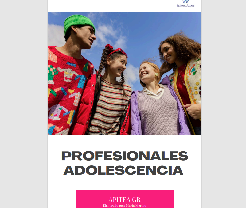 ADOLESCENTES – Guía para profesionales que trabajan sesiones grupales con adolescentes con autismo