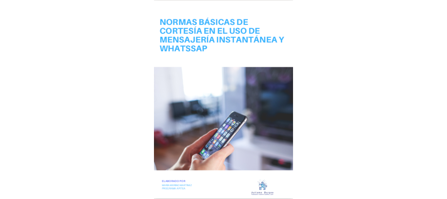 Normas básicas de cortesía en el uso de mensajería instantánea y WhatsApp